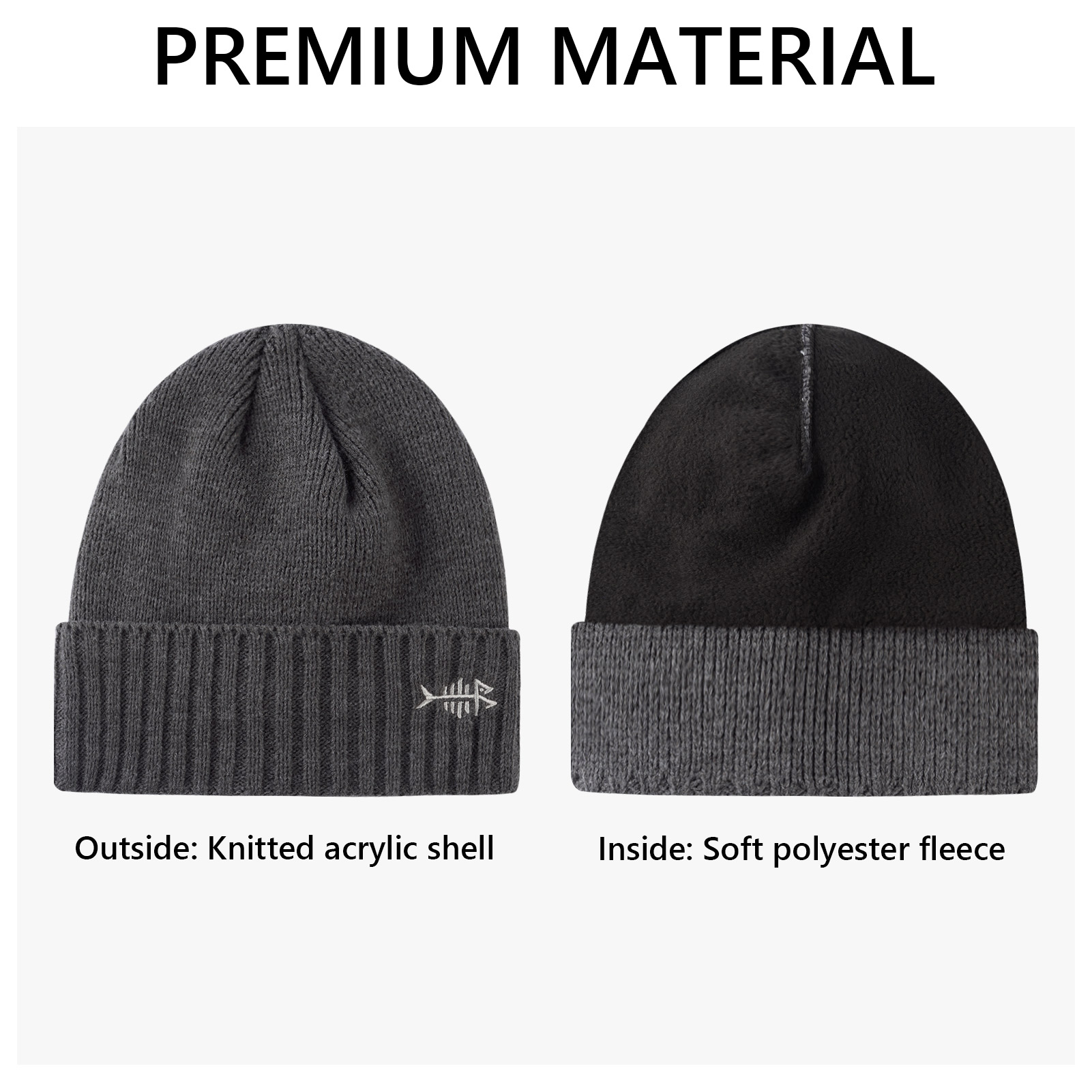 BASSDspatule-Bonnet d'hiver un - Knit Beanie Hat Warm avis et prix