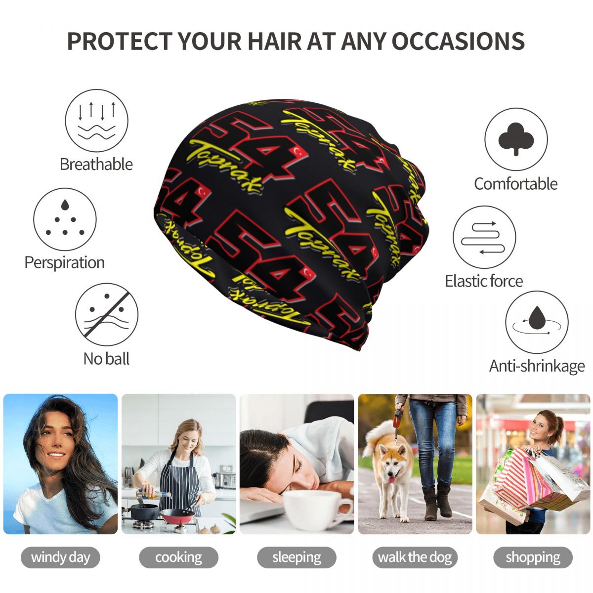 Toprak Razgatlioglu 54 Bandana - Knit Beanie Hat Warm avis et prix