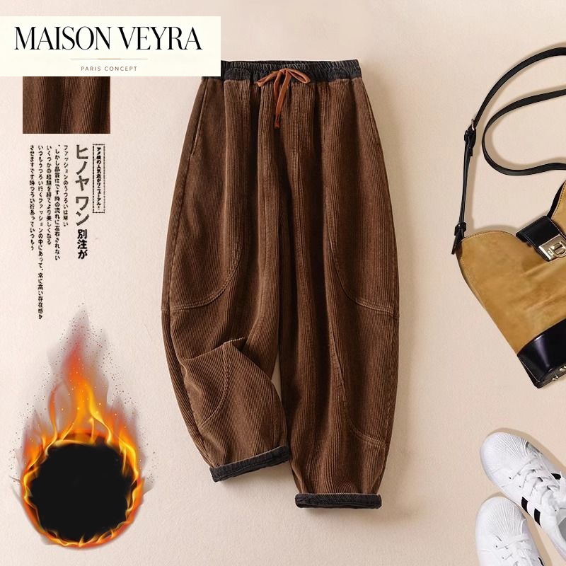 Pantalon sarouel en velours cô - Corduroy Pant Warm avis et prix