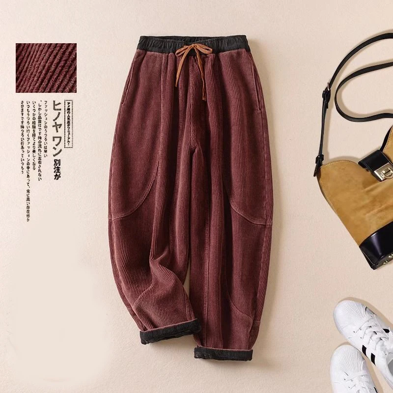 Pantalon sarouel en velours cô - Corduroy Pant Warm avis et prix