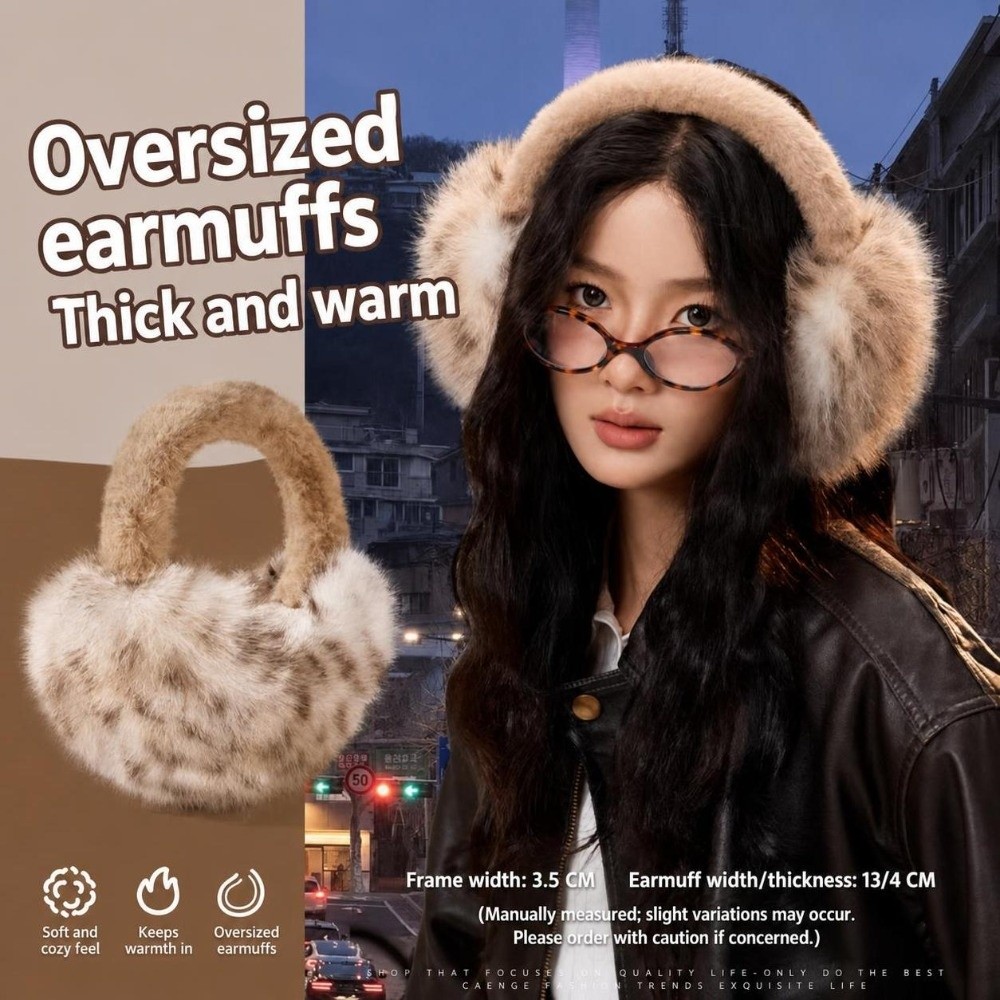 Cache-oreilles en fausse fourr - Earmuffs Foldable avis et prix