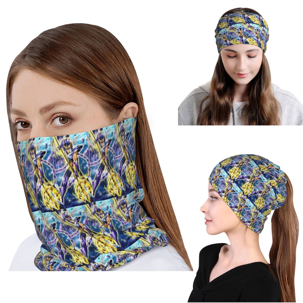 Anime Knights Of The Zodiac Ph - Knit Beanie Hat Warm avis et prix