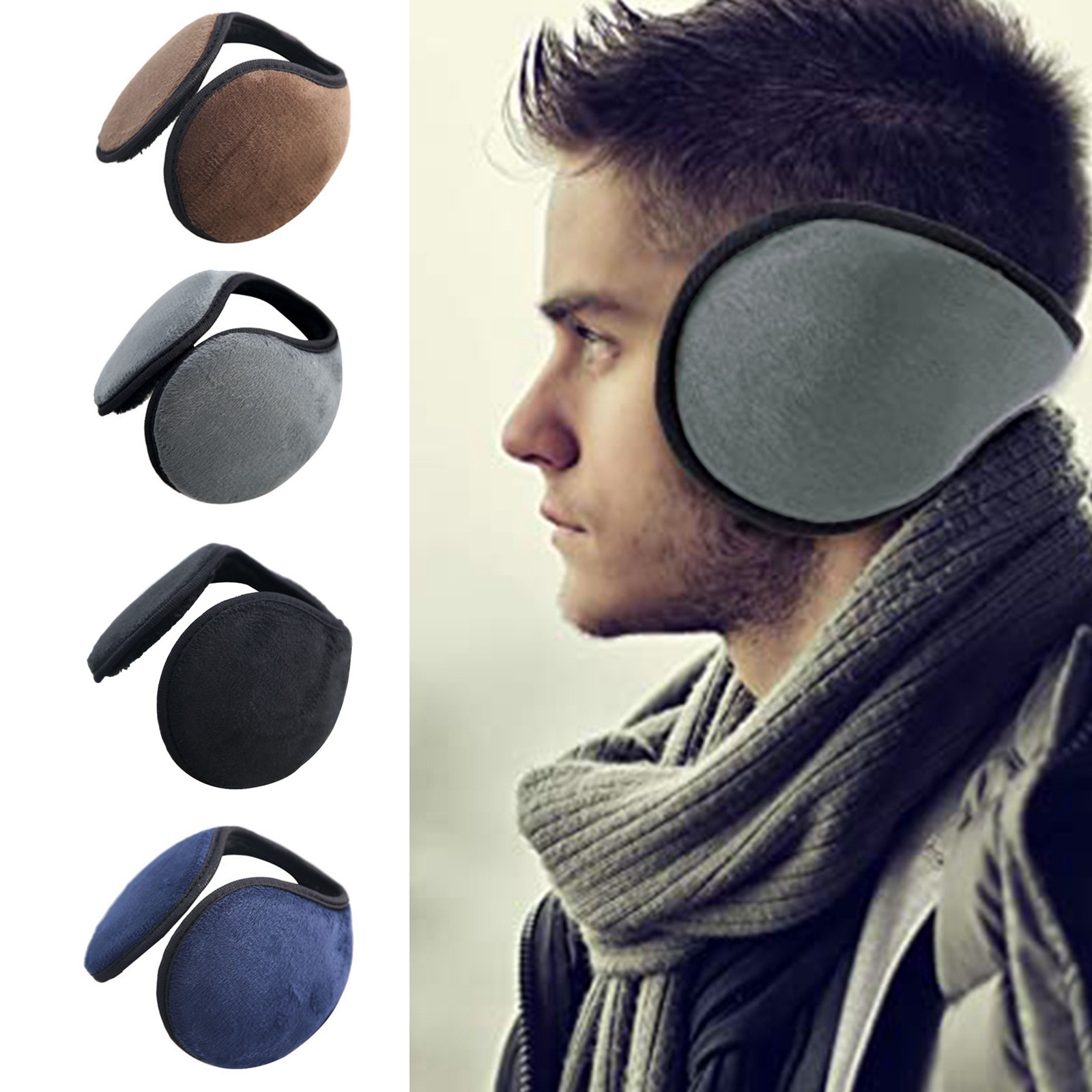 Cache-oreilles d'hiver chauds  - Earmuffs Foldable avis et prix